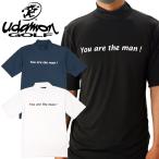 【メール便送料無料】ユダマン ゴルフウェア メンズ 半袖モックシャツ XUD-2210 UdamonGOLF 2022春夏