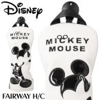 ディズニー ゴルフ MONOCHROME MICKEY GOLF H/C FAIRWAY ェアウェイウッド用 ヘッドカバー XYMG5FH2 2025モデル 日本正規品