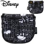 ディズニー ゴルフ MONOTONE MICKEY GOLF PT MALLET マレット パターカバー 2025モデル XYMG5SH5