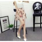 花柄プリーツスカート花柄スカート