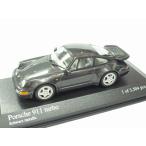 ポルシェ　911　ターボ　1990　（black met) (MC430069109)