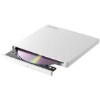 【新品】 BUFFALO ポータブルDVD/CDドライブ USB2.0規格(USB3.0ポート搭載のパソコンでも利用可能) Window/Mac ホワイト DVSM-PLV8U2-WH/N