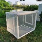 省スペースタイプ ミニ 組立式 ビニールハウス 簡易温室 ビニール温室 菜園ハウス ファスナー付き 育苗 家庭用 園芸 ベランダ