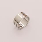 指カン　色消しシルバーメッキ　1個　おひとり様1個限定