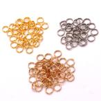 二重丸カン　6ミリ　400個以上 ハンドメイド お手芸
