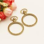 大きい懐中時計のレジン枠　10個入り【選べる4色】