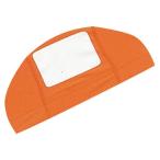 ◆◆○送料無料 メール便発送 ＜フットマーク＞ FOOTMARK スイムキャップ タッチネーム（フリー） オレンジ 101115-04 水泳 帽子(101115-04-fmk1)