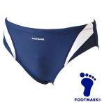 **0 почтовая доставка отправка < foot Mark > FOOTMARK aqua линия купальный костюм (..)100~150cm (01: белый ) 101531J1-01
