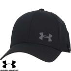 ◆◆◎ ＜アンダーアーマー＞ UNDER ARMOUR UA STORM DRIVE STRAIGHT CAP UA ストームドライブストレートキャップ(ゴルフ/メンズ) 1389889 (Black/Castlerock(00