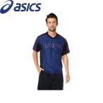 ** почтовая доставка отправка < Asics > ASICS короткий рукав теплый выше рубашка (400) бушлат / опера 2053A140-400