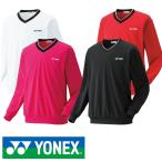  немедленная уплата возможно * [YONEX] Yonex [ для мужчин и женщин теннис одежда ] UNI V шея футболка UV cut (32019-16skn)