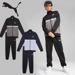 即納可☆【PUMA】プーマ ポリ カラーブロック スーツ メンズ ジャージ 上下セット 687659