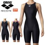 送料無料 メール便発送 即納可☆【ARENA】アリーナ アクアレーシング ジュニアハーフスパッツ（着やストラップ）ジュニア 競泳 ARN0050WJ