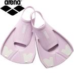 *** < Arena > ARENA плавание ласты AS6SAZ32U (PKWH: розовый × белый ) AS6SAZ32U-PKWH