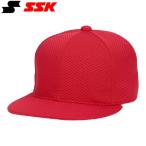 ** <es SK > SSK 6 person type Baseball колпак (tsuba Flat модель ) BC068 (20: красный )es SK (bc068-20-ssk1)