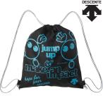 ◆◆○送料無料 メール便発送 ＜デサント＞ ナップサック VABO DVA8049 (BLK) バレーボール スポーツバッグ DVA8049-BLK