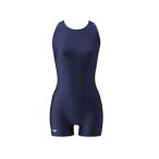 ◆◆□ <スピード> Speedo スパッツスーツ(ジュニアガールズ/スクール/オールインワン) SD36N41 (NB:ネイビーブルー) 水泳(sd36n41-nb-spd1)