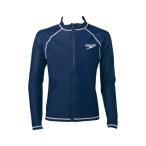 *** почтовая доставка отправка < скорость > Speedo длинный рукав aqua рубашка ( Junior | school ) SD65J17 (NB: темно-синий голубой ) плавание (sd65j17-nb-spd1)