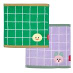 新商品 mojojojo ボア 刺繍付き ジャガード タオル ハンカチ 文具 文房具 雑貨 ニシオ