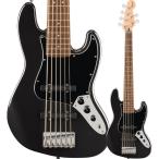 Squier by Fender Affinity Series Jazz Bass VI Black Metallic 6弦ジャズベース〈スクワイヤー フェンダー〉