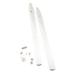 Fender Pure Vintage 19" Large Tilt Back Legs, (2), Chrome( крыло )