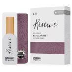 D'Addario Woodwinds オーガニック レゼルヴ クラシック B♭クラリネットリード [3.0] ODCT1030（10枚入り）ダダリオ ウッドウィンズ