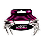 ERNIE BALL 6384 3 FLAT RIBBON PATCH CABLE WHITE 3 PACK - WHITE соединительный кабель ( Ernie Ball )