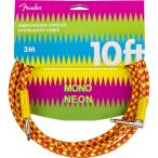 Fender MonoNeon Instrument Cables 10ft Orange ケーブル〈フェンダー〉