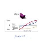 ドラムペダルインターチェンジャブル紫カム パール CAM-PL