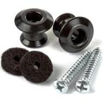 【DUNLOP(ダンロップ)】2PSLS033BK ストラップロック ボトムセット Dual Design Strap Button Set Black