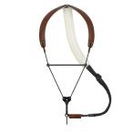 【新モデル！】breathtaking(ブレステイキング)サックスストラップ　Lithe(ライザ)PremiumII-R　オープンフック仕様　DB(ダークブラウン）Ｓサイズ　