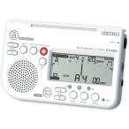 【送料無料・ゆうパケット便】SEIKO メトロノーム&チューナー STH200WH ホワイト