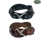 TORY LEATHER トリーレザー アメリカ製 2280 フック型バックルブライドルレザーベルト Made in USA シルバーニッケルバックル ブラック ブラウン