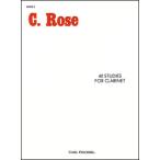楽譜　ローズ／40の練習曲集 第2巻(O438／クラリネット教本／輸入楽譜（T）)
