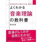 楽譜　よくわかる音楽理論の教科書（CDつき）（音楽書）（GTB01090367／ゼロからすぐに身につく本！／（Y））
