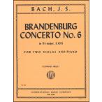  музыкальное сопровождение J. S.ba - | Blanc tembruk концерт no. 6 номер менять ro длина style BWV1051( vi Ora 2 -слойный .& фортепьяно ( оценка . часть . комплект )| импорт музыкальное сопровождение (T))