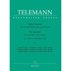 楽譜  テレマン/6つのソナタ Op.2 第1巻 TWV 40/101,102,104(原典版)(GYW00038566/BA2979/2本のフルート/輸入楽譜(Y))