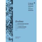 楽譜  ブラームス/ドイツ・レクイエム Op.45(独語)/原典版/ブラームス全集版(GYC00140424/合唱ヴォーカル・スコア/輸入楽譜(Y))