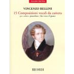 楽譜 【取寄品】ＶＯＣ１１３３　輸入　ベッリーニ／１５の歌曲集（高声用）【ネコポスを選択の場合送料無料】