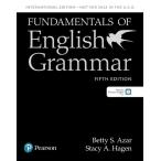 【取寄品】【取寄時、納期1〜3週間】Azar-Hagen Fundamentals of English Grammar 5th Edition Fundamentals Student Book with Pearson Practice English App【