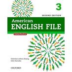 【取寄品】【取寄時、納期1〜3週間】American English File 2nd Edition Level 3 Student Book with Oxford Online Skills【ネコポスは送料無料】