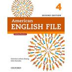 【取寄品】【取寄時、納期1〜3週間】American English File 2nd Edition Level 4 Student Book with Oxford Online Skills【ネコポスは送料無料】