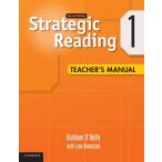 【取寄品】【取寄時、納期1〜3週間】STRATEGIC READING 2ND EDITION LEVEL 1 TEACHER’S MANUAL【ネコポスは送料無料】