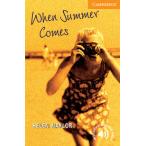 【取寄品】【取寄時、納期1〜3週間】CAMBRIDGE ENGLISH READERS LEVEL 4 WHEN SUMMER COMES