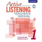 【取寄品】【取寄時、納期1〜3週間】Active Listening 2nd Edition Level 1 Teacher’s Manual with Audio CD【沖縄・離島以外送料無料】