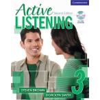 【取寄時、納期1〜3週間】Active Listening 2nd Edition Level 3 Student’s Book with Self-study Audio CD【ネコポスは送料無料】