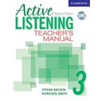 【取寄品】【取寄時、納期1〜3週間】Active Listening 2nd Edition Level 3 Teacher’s Manual with Audio CD【沖縄・離島以外送料無料】