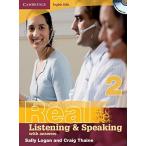 【取寄品】【取寄時、納期1〜3週間】REAL LISTENING ＆ SPEAKING 2 BOOK WITH ANSWERS AND AUDIO CDS【ネコポスは送料無料】