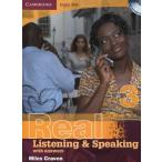 【取寄品】【取寄時、納期1〜3週間】REAL LISTENING ＆ SPEAKING 3 BOOK WITH ANSWERS AND AUDIO CDS【ネコポスは送料無料】