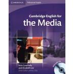 【取寄時、納期1〜3週間】CAMBRIDGE ENGLISH FOR THE MEDIA STUDENT’S BOOK WITH AUDIO CD【ネコポスは送料無料】